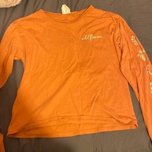 Orange long sleeve